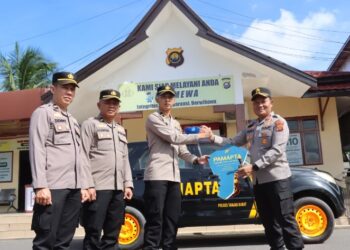 Langsung Kapolres Tanjabbar Pimpin Giat Peningkatan Kemampuan Kompetensi Perwira Samapta Pada SPKT