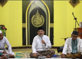 Bupati Tanjabbar Kembali Laksanakan  Safari Subuh di Masjid Nurul Huda BTN Selempang Merah