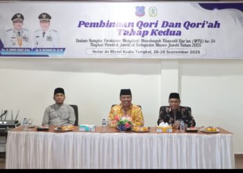 Wabup Tanjabbar Buka TC Qori-Qoriah Tahap Kedua