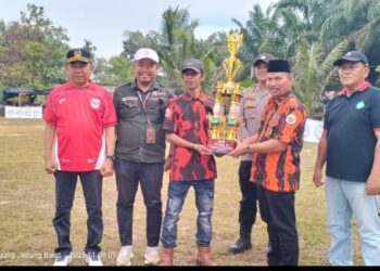 Ketua DPRD Tanjabbar Hadiri Pembukaan Open Tournament Sepakbola Pemuda Pancasila
