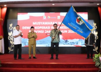 Resmi Sudah Ketua Umum Dekopinwil  Provinsi Jambi Periode 2026–2031 Di Jabat dr. Faisal Riza,S.T.M.M.