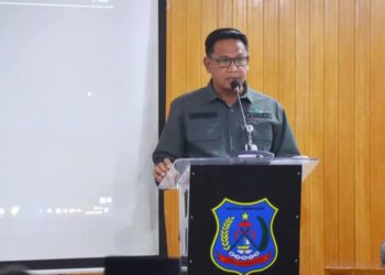 Mewakili Bupati,Sekda Hermansyah Buka Sosialisasi Penyelesaian Tanah di Kawasan Hutan Tanjabbar