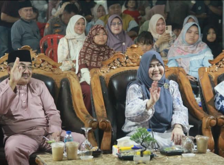 Bupati Tanjabbar Resmi Lepas Peserta Festival Arakan Sahur Minggu Ke-2