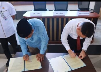 Pemkab Tanjabbar–-Kejari Resmi Perpanjang MoU, Fokus Penguatan Tata Kelola dan Kepastian Hukum