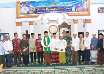 Pemkab Tanjabbar Gelar Safari Ramadan Di Masjid Al Muta’allimin, Desa Rantau Badak Lamo, Kecamatan Muara Papalik