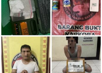Satresnarkoba Polres Tanjabbar Berhasil Ringkus DPO Kasus Narkoba Di Kecamatan Tebing Tinggi