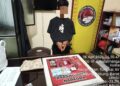 Polisi Tangkap  Terduga  SA (23) Tahun Dipenginapan Marvin Batang Asam Pengedar Sabu Serta BB  Dalam Tas Dan Jok Motor