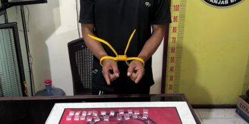 Terduga Inisial TP (30)Tahun Di Amankan Satresnarkoba Polres Tanjabbar Di Batang Asam,Tindak Pidana Penyalahguna Narkotika