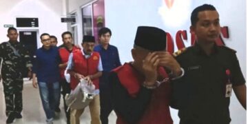 Kejari Tanjabbar Resmi Tetapkan 3 Orang Terduga Tersangka Kasus Korupsi Dana Subsidi PDAM Tirta Pengabuan T.A.2019-2021