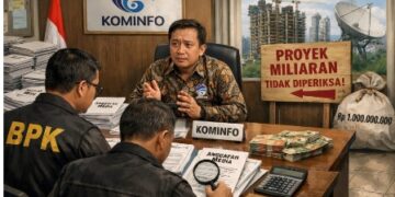 Aneh!! Anggaran Media Diskominfo Tanjabbar Di Periksa BPK? Tapi Diduga BPK Apakah Berani Periksa Dana Proyek Milyaran