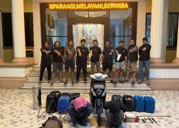 Satreskrim Polres Tanjabbar Tangkap 2 Terduga  Pelaku Curat,Bongkar Rumah Dan Pencuri Kabel,Nyaris Kabur Ke Jambi