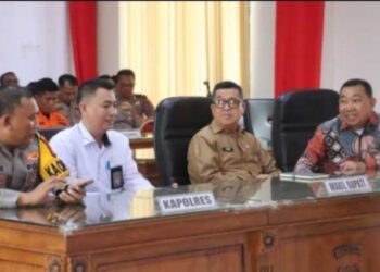 Ketua DPRD Tanjabbar  Hadiri Giat Rakor Linsek,Demi Terciptanya Suansana Harmonis dan Kondusif Selama Ramadhan dan Jelang Idul Fitri