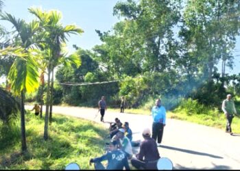 Aksi Nyata,Gerak Gotong Royong Oleh Kades Abdul Gani,S.pd Bersama Warga Ciptakan Lingkungan Bersih Dan Nyaman