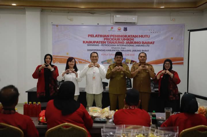 Bupati Tanjabbar Secara Resmi Buka Pelatihan Peningkatan Mutu UMKM Daerah,Dorong Produk Lokal Tembus Pasar Nasional
