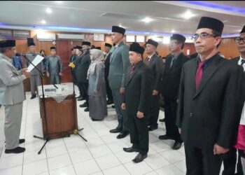 Bupati Tanjabbar Lantik 30 Pejabat Di Lingkungan Pemkab Tanjung Jabung Barat Sesuai Nama Dan Jabatan