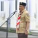 Wabup Tanjabbar Pimpin Upacara  Renungan dan Ulang Janji Pramuka ke-65, Lanjut Lepas Pawai Pramuka Gembira