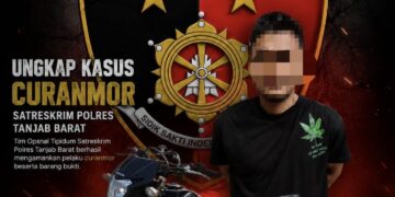 Polres Tanjabbar Ungkap Kasus Curanmor,Untuk Pelaku Satu Orang Diaman kan